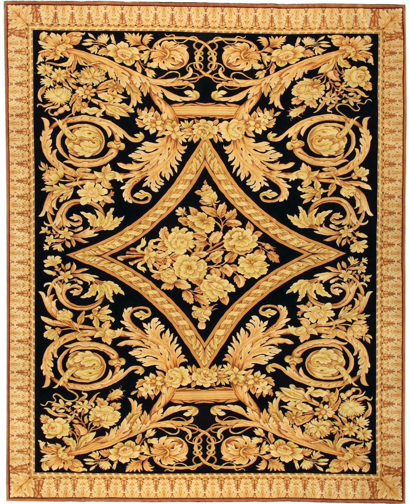 Via Como - 'Barocco' Rug - Size 8' x 10'