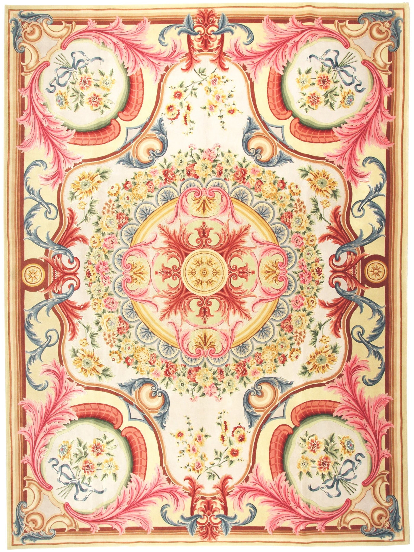 Via Como - 'French Garden' Rug - Size 10' x 13'