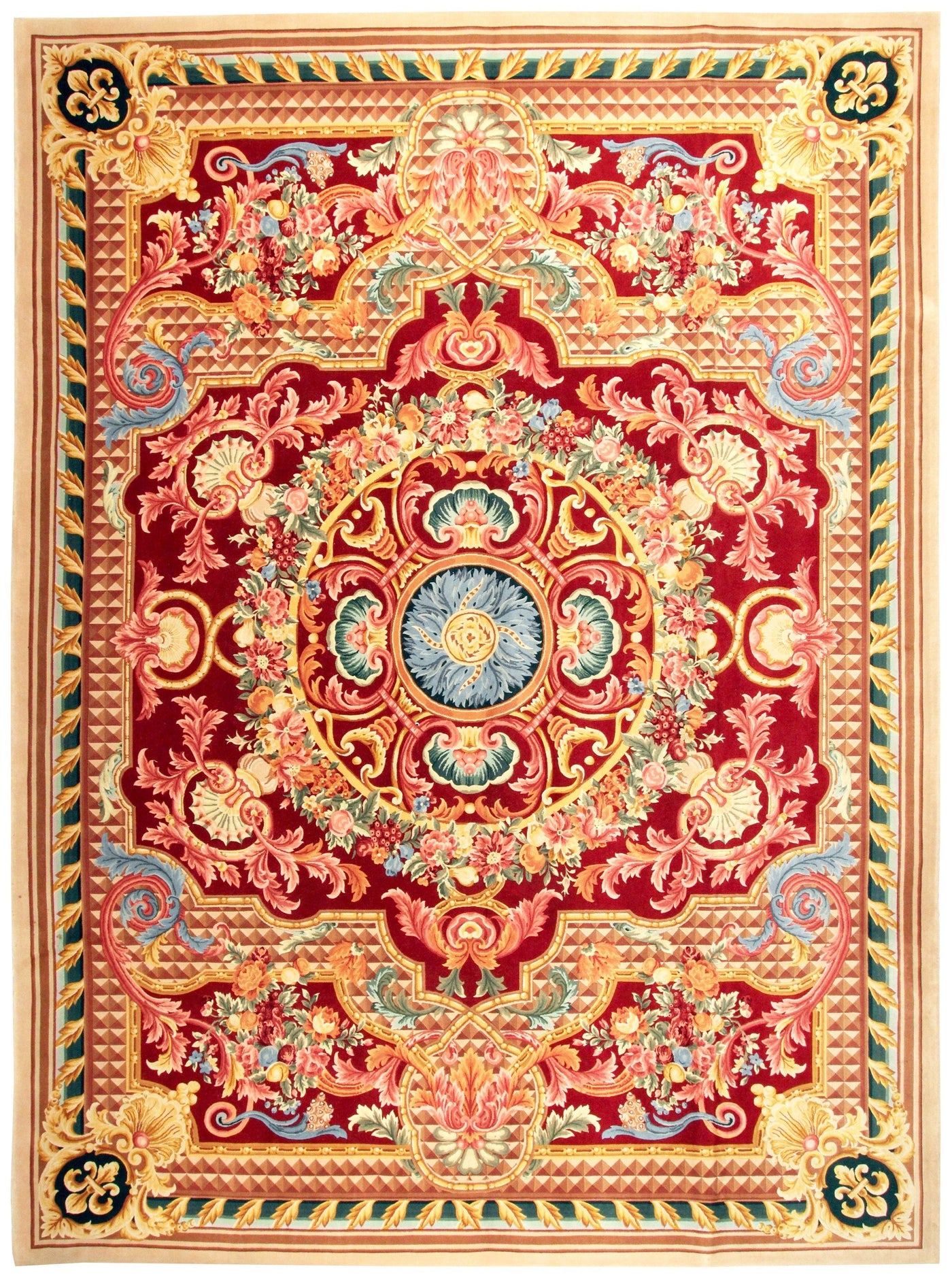 Via Como - 'Royal Palace Red' Rug - Size 10' x 13'