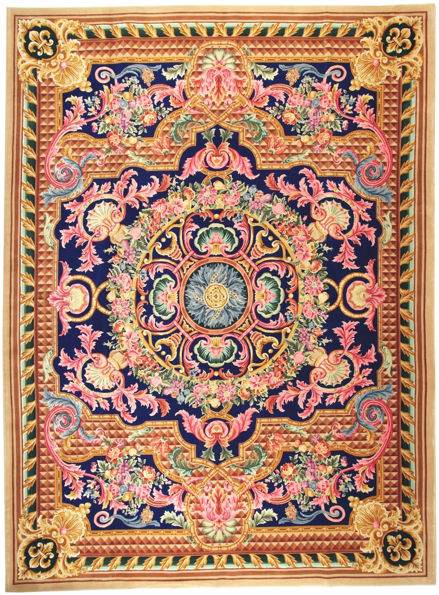 Via Como - 'Royal Palace Blue' Rug - Size 10' x 13'