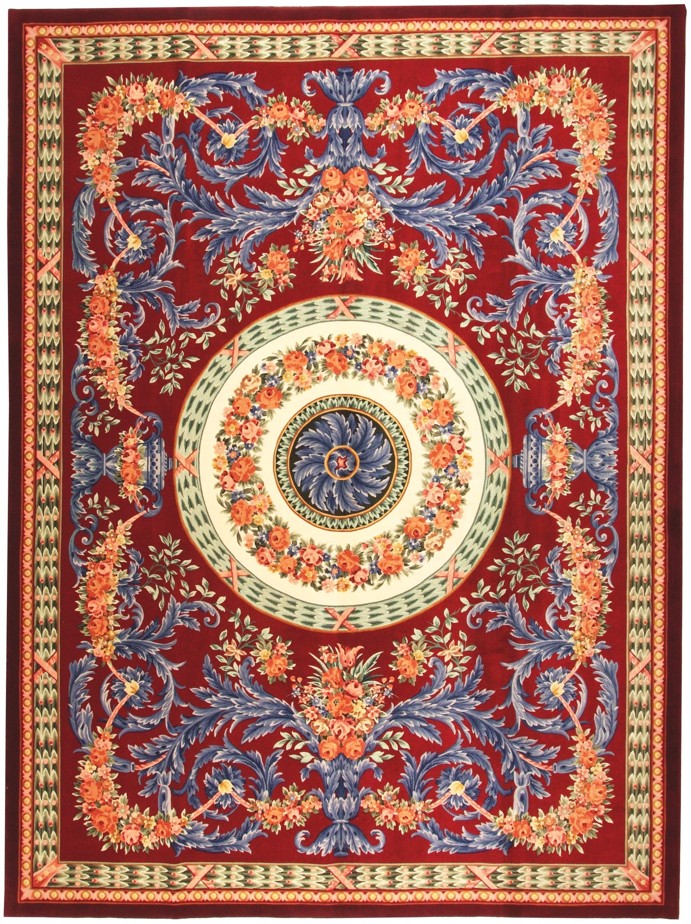 Via Como - 'Venetian Rosso' Rug - Size 10' x 13'