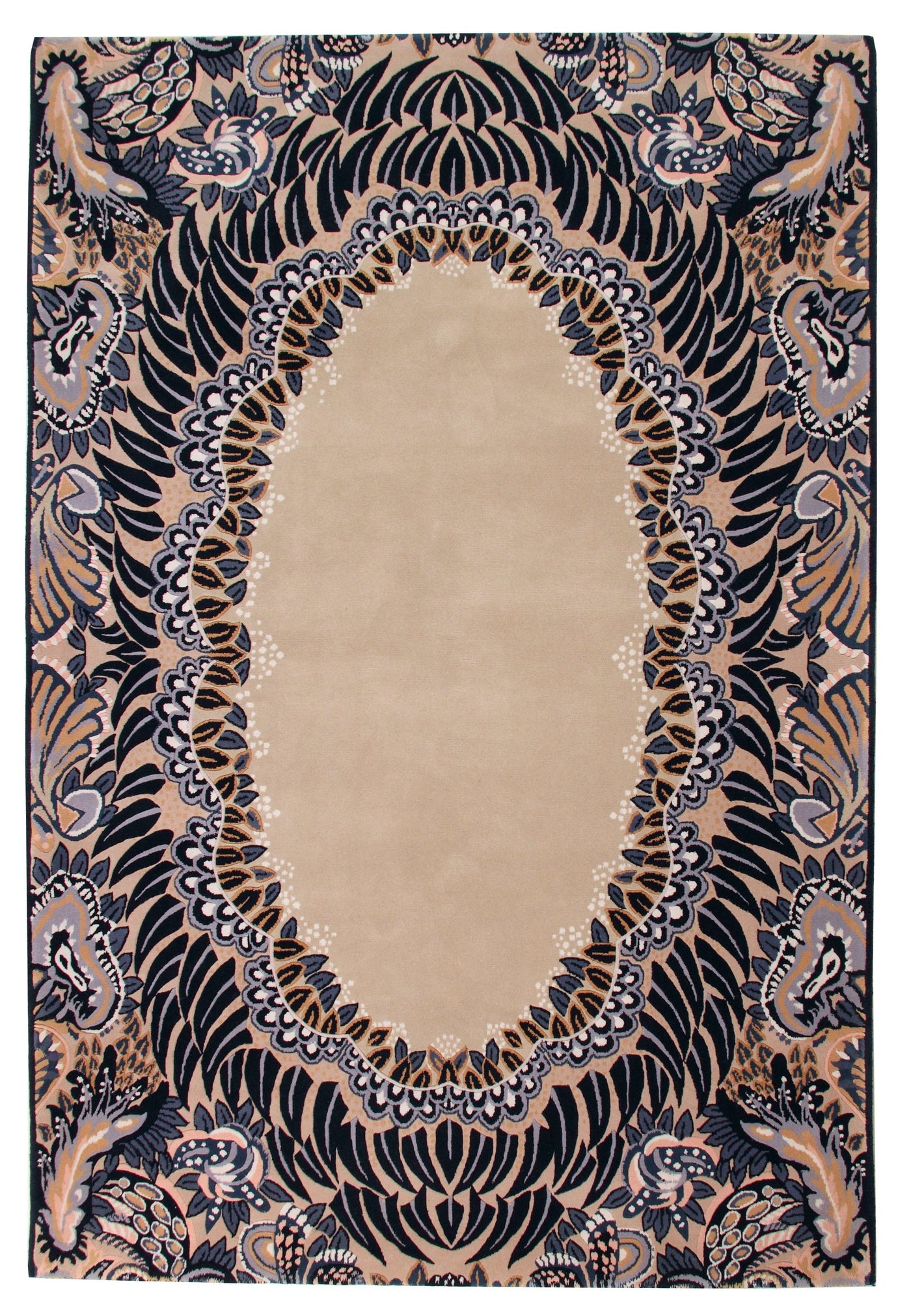 Via Como - 'Art Deco 2' Rug - Size 6' x 9'