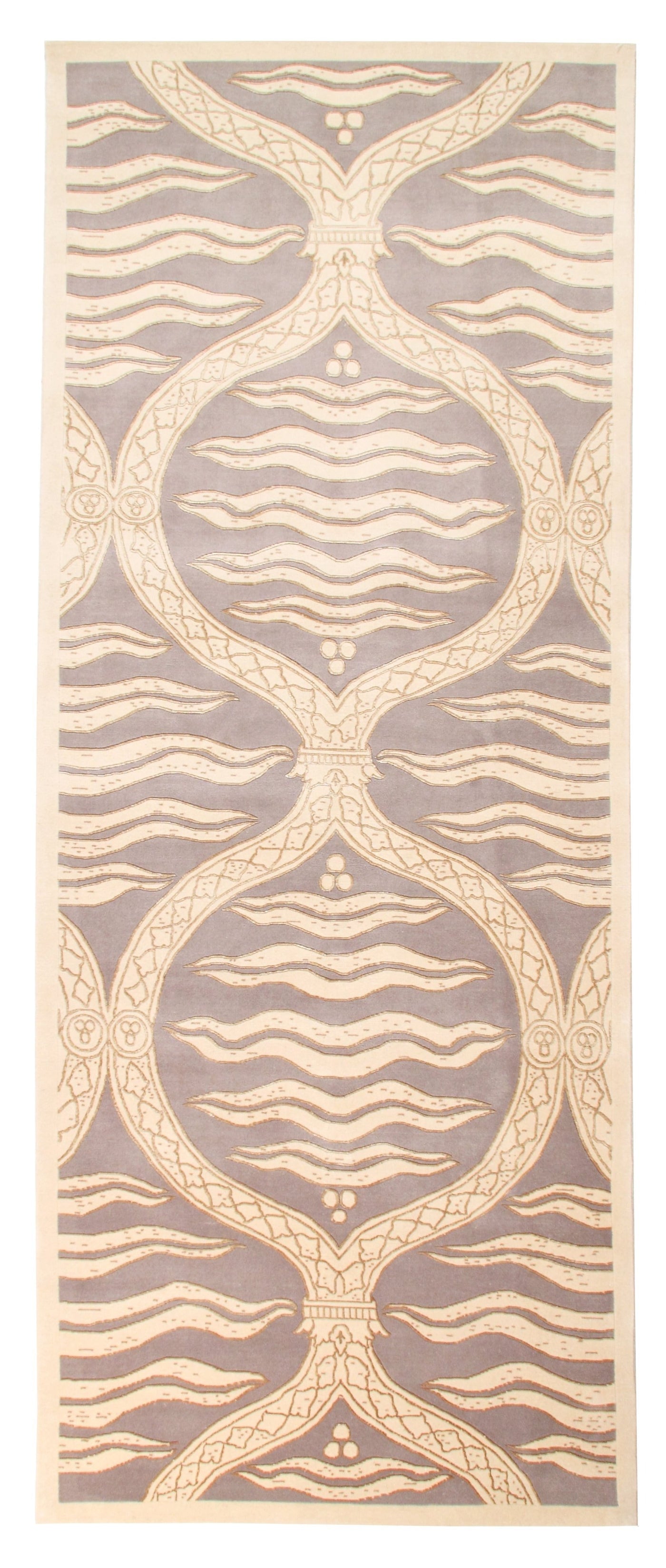 Via Como - 'Tibetan Onde' Runner Rug - Size 4'x 10'