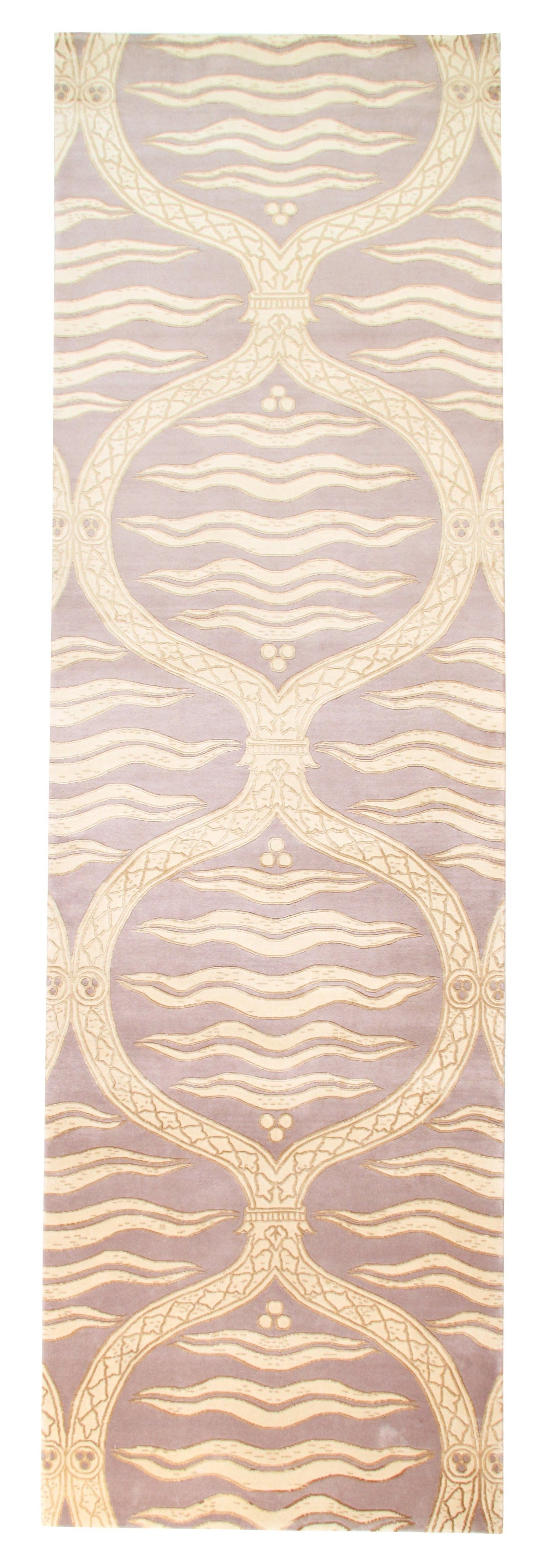 Via Como - 'Tibetan Onde 2' Runner Rug - Size 3'7" x 11'10"