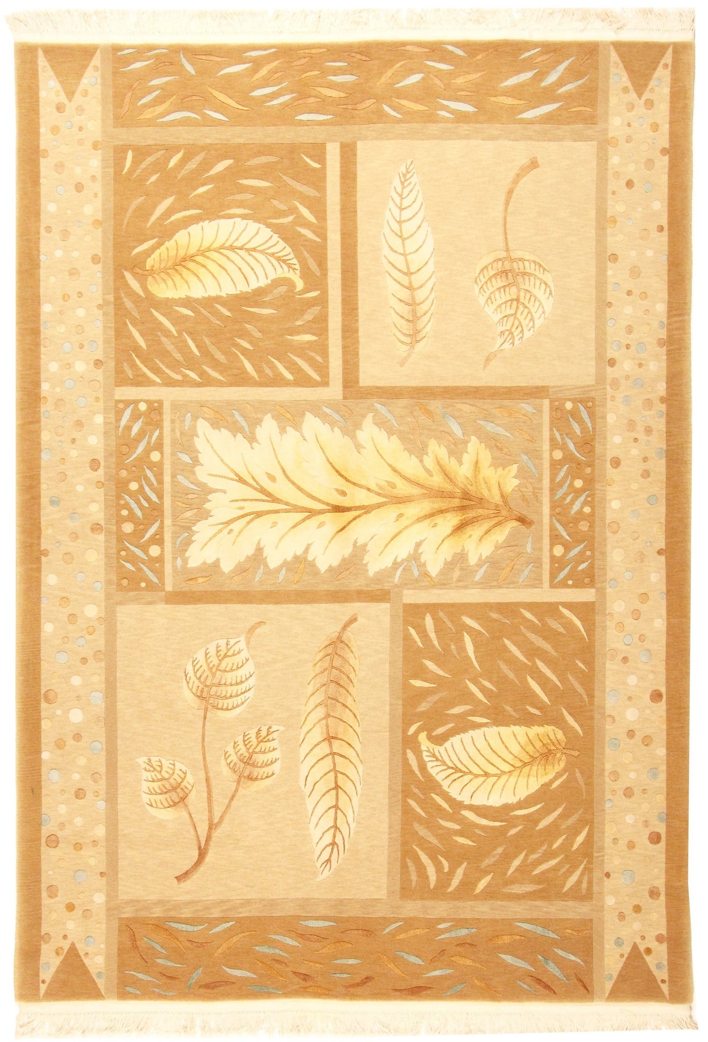 Via Como - 'Autumn Leaves' Rug - Size 5'7" x 7'10"