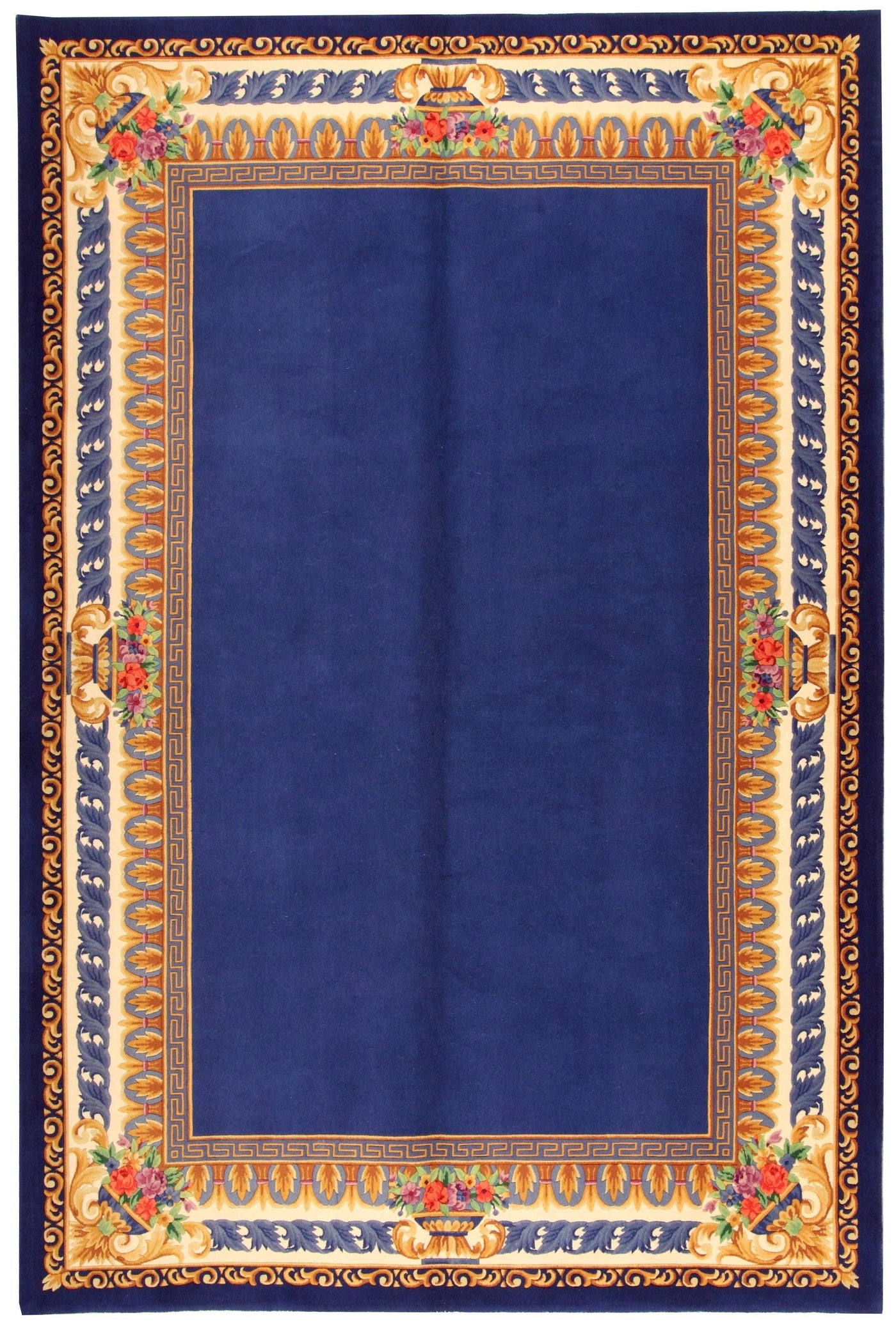 Via Como - 'Trianon Blue' Rug - Size 6'7" x 9'10"