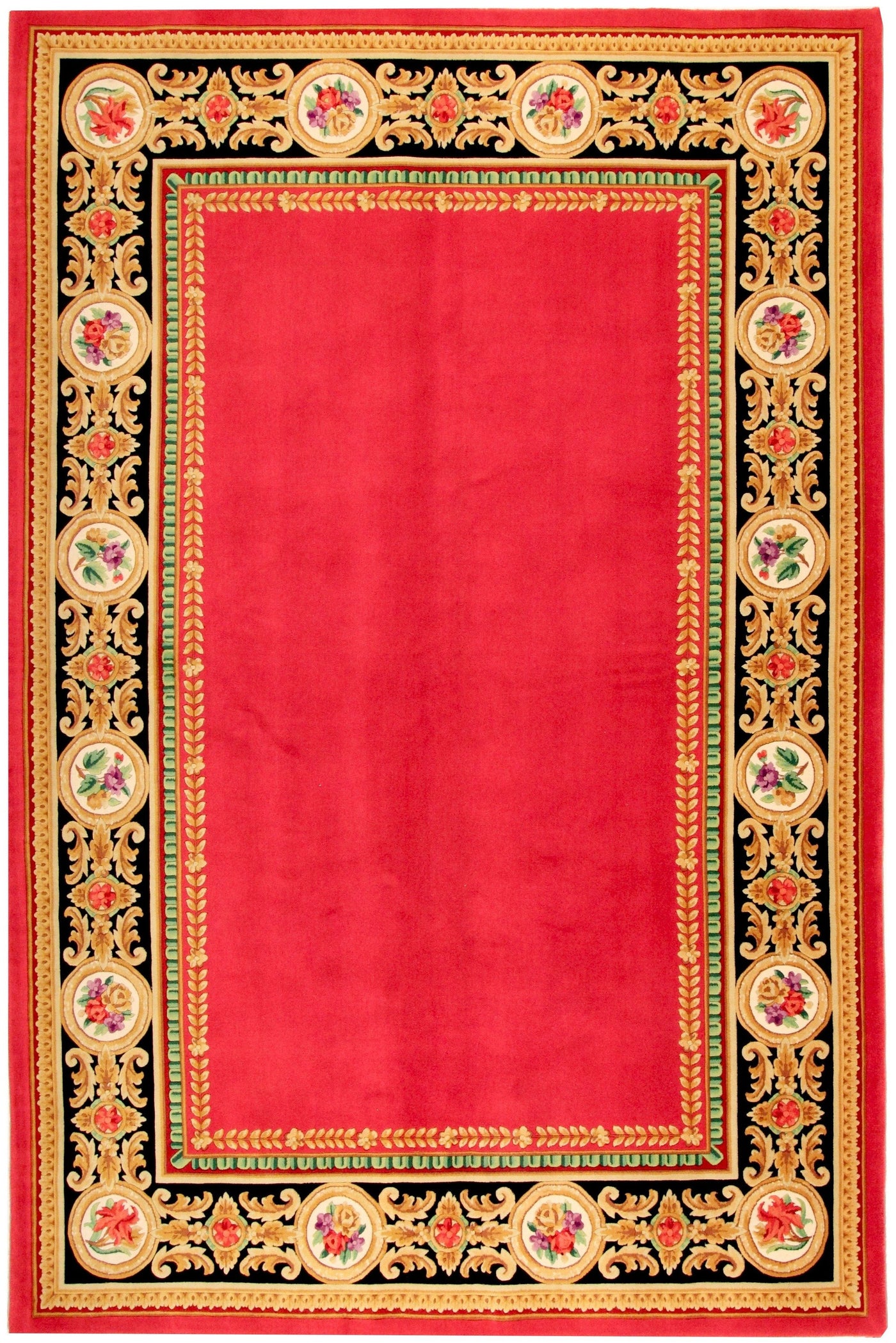 Via Como - 'Royal Gift Red' Rug - Size 6'7" x 9'10"