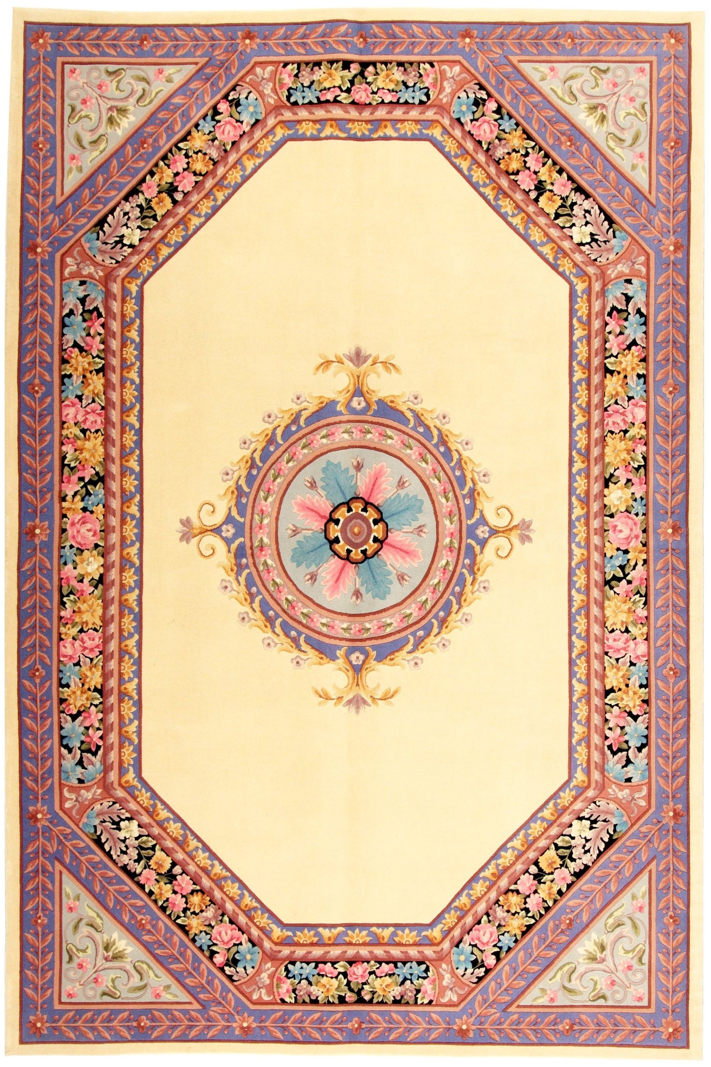 Via Como - 'Versailles Beige' Rug - Size 6'7" x 9'10"