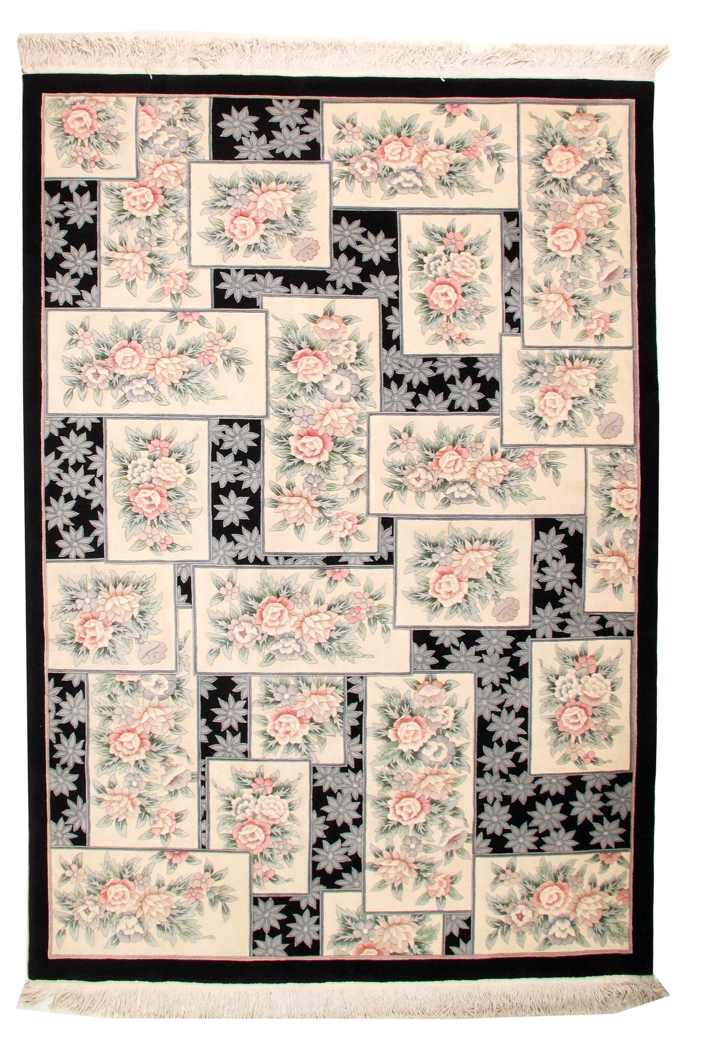 Via Como - 'Fiori Chinese' Rug - Size 6'7" x 9'10"