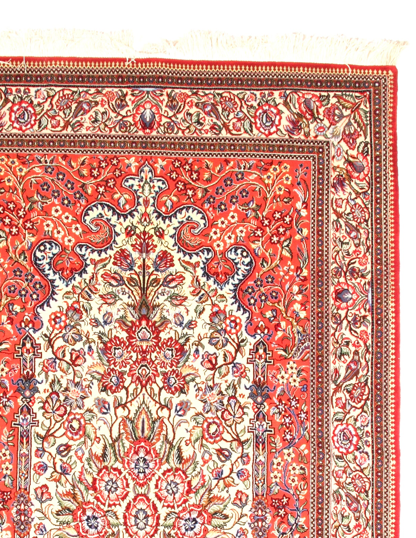 Via Como - Fine Qum Rug 7' x 4'6" Prayer Rug