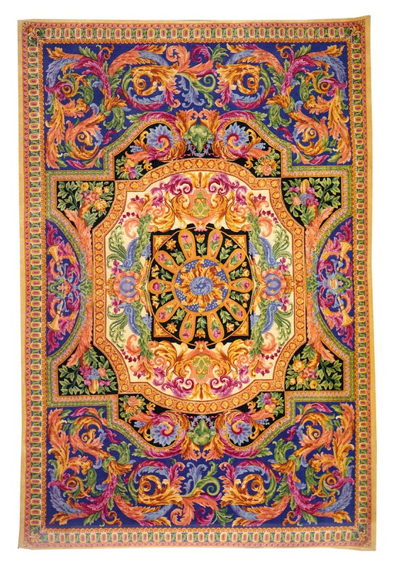 Gianni Versace - Arazzo Blue Rug - 10' x 13'