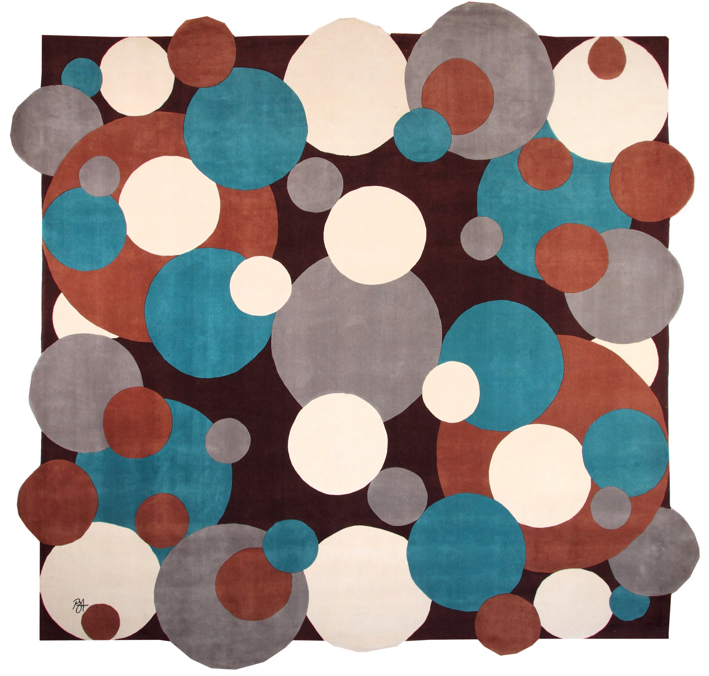 Bob Altavilla - 'Bubbles' Rug 13' x 13'