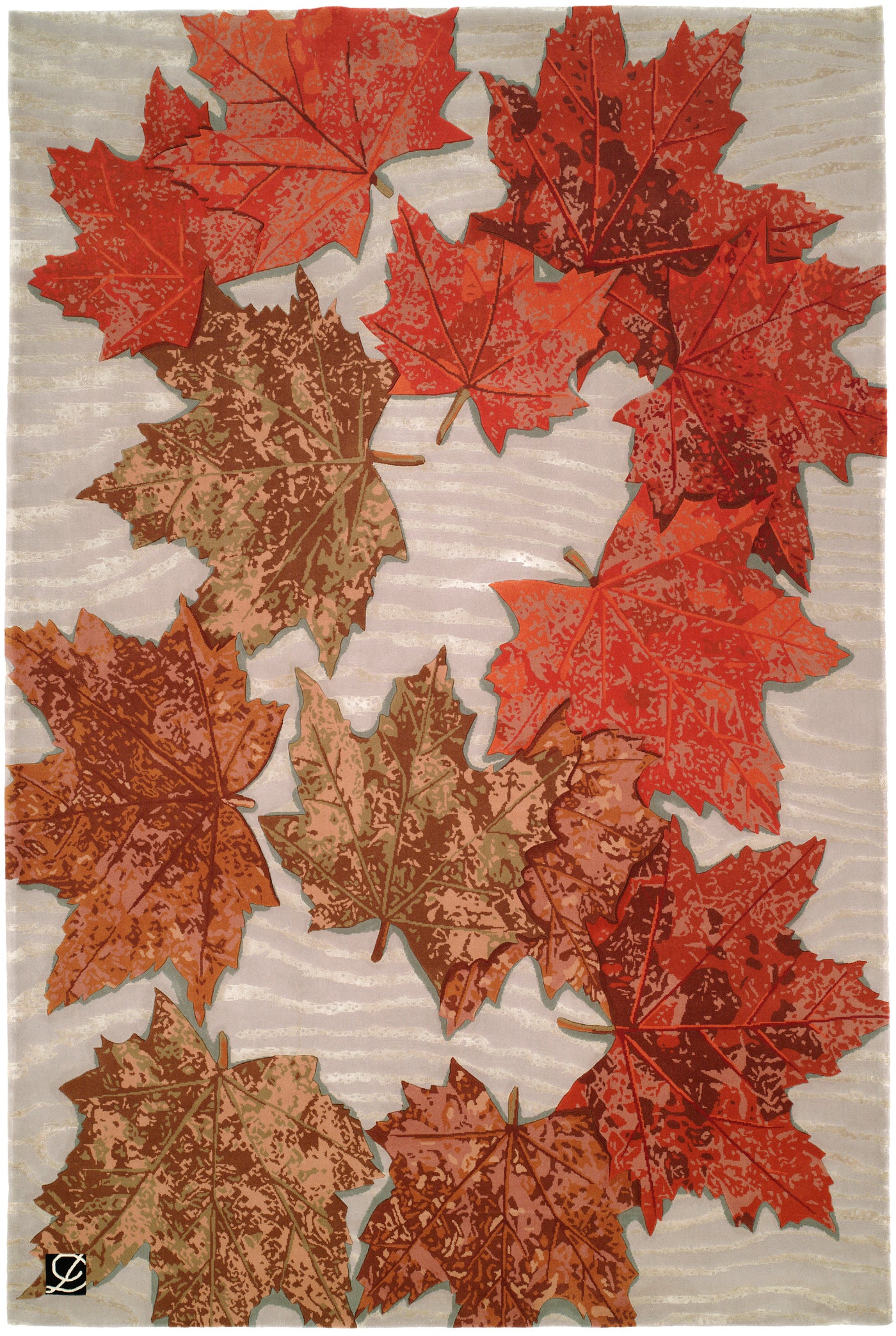 Jamie Drake - 'Fall' Rug 6' x 9'