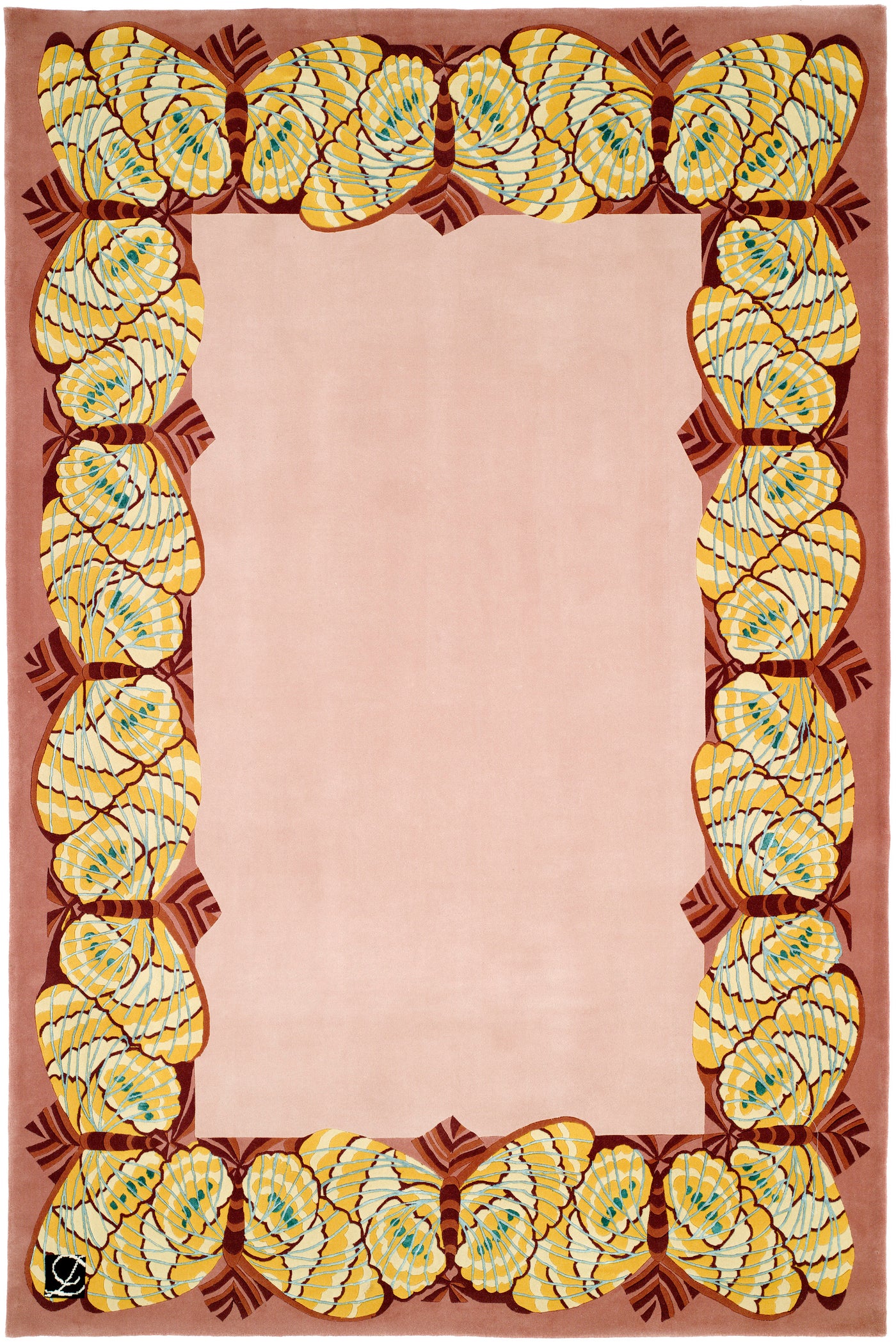 Jamie Drake - 'Madame Butterfly' Rug 6' x 9'