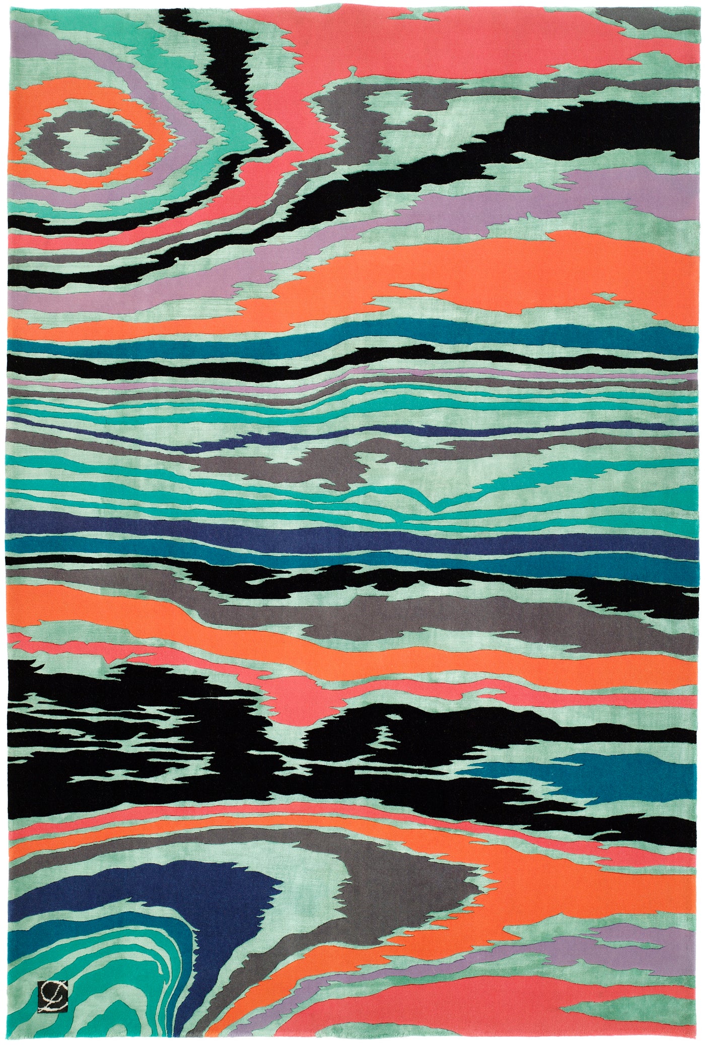 Jamie Drake - 'Bois' Rug 6' x 9'